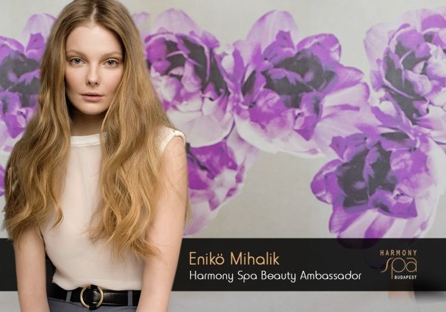 Our Ambassador & Hungarian top model, Enikő Mihalik